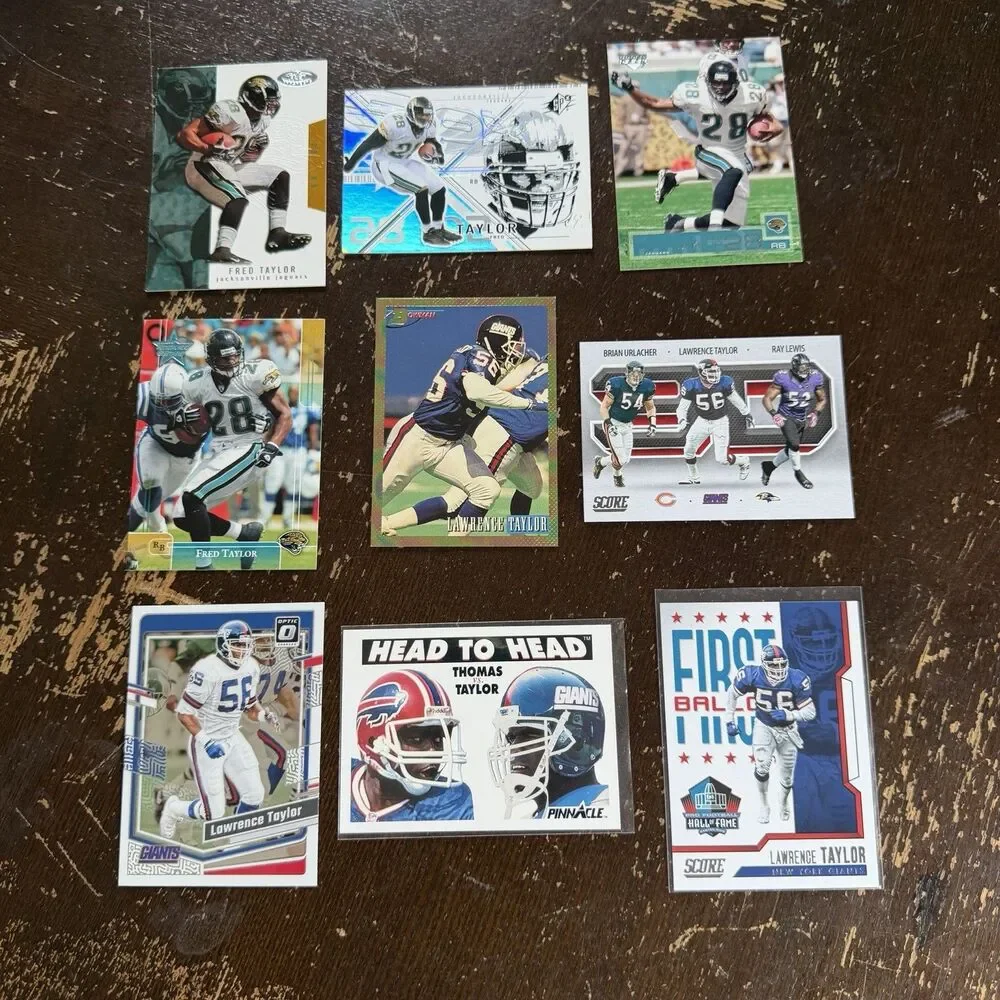 Football Cards Lot 200 NM ALL STARS w 1997 Pacific Diagon Silver Barry Sanders